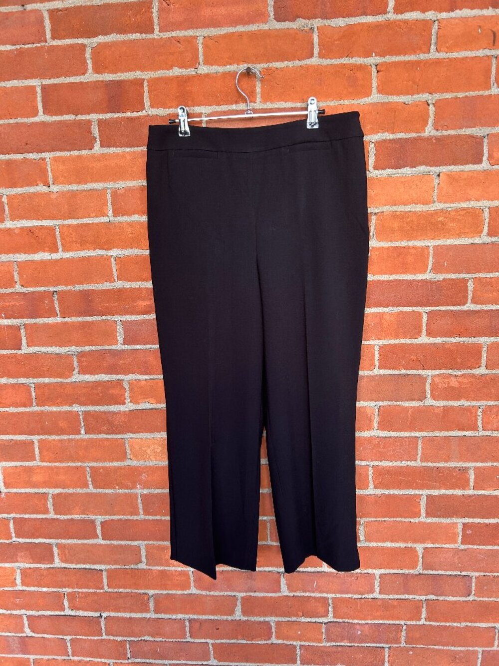 Talbots Black Side Zip Pants 10P 25 Inch Inseam Never Worn